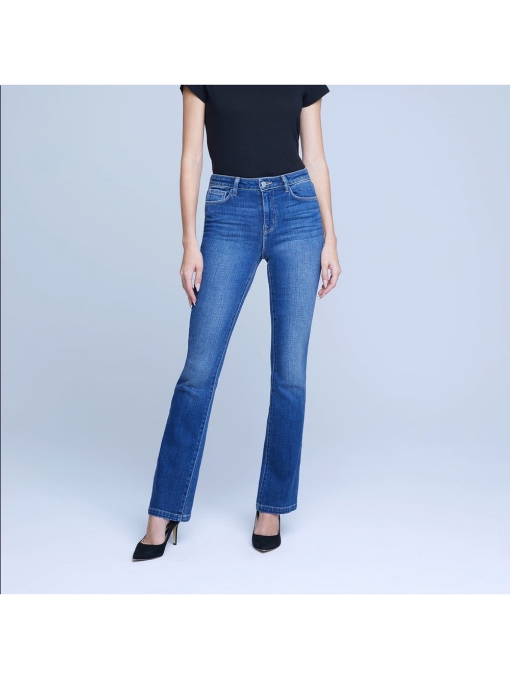 L’AGENCE Dean High Rise Jeans Sequoia
